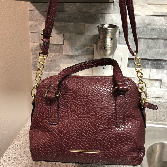 Burgundy Rosetti handbag - Picture 2 of 8